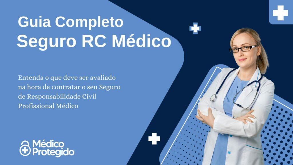 Médica confiante em desempenhar sua profissão por conhecer tudo sobre o seguro RC Médico.