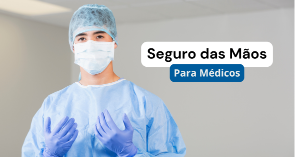 Seguros das mãos para médicos